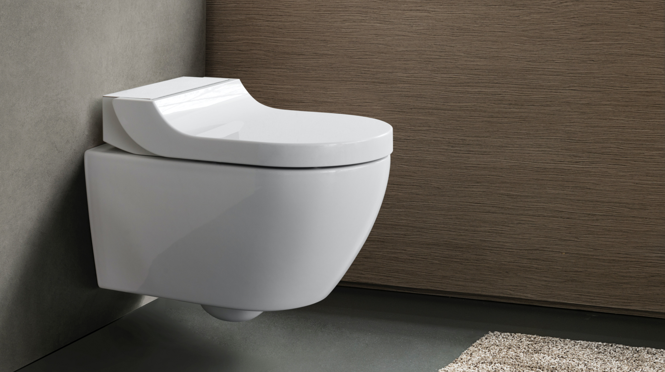 Фото унитазов в интерьере. Унитаз подвесной Geberit AQUACLEAN Tuma Comfort 146.294.11.1. Geberit AQUACLEAN. Geberit AQUACLEAN инсталляция. Крышка-биде Geberit - AQUACLEAN Tuma Comfort.