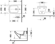   DURAVIT DuraStyle 370540 .  .,   2287150000