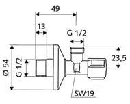   Schell Comfort 1/2"-1/2"    /  . 52170699