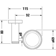     DURAVIT D-Code , , : /  0099201000