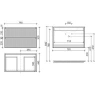    SANCOS Snob R (790x445x500) ,  ,   SNR80W