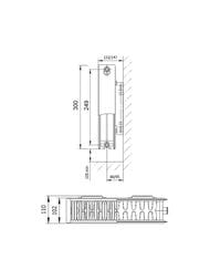   AXIS 22 300x500 Ventil,  . 1/2 , 695 . . AXIS223005V