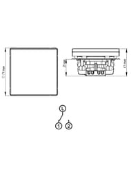  Systeme Electric ARTGALLERY 1-, .6, 10, , , GAL000561