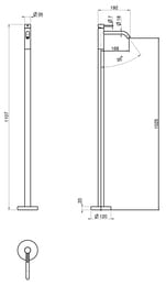    FIMA Carlo Frattini SPILLO UP ,,  F3031/PNNS