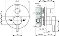 Ideal Standard CERALINE   / A6939XG , ,  