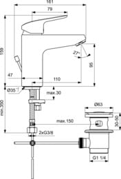   31 Ideal Standard CERAFLEX  , /,   BD001AA