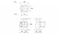   GRUNDFOS UPS 40-50 FN 250, 105. 95906422