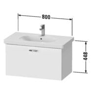    Duravit XBase 800448458 , 1 ,   XB607101818