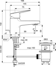    Ideal Standard Ceraplan BD204AA ,  , 