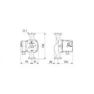   GRUNDFOS UPS 15-60 130, 70,  , 96281471