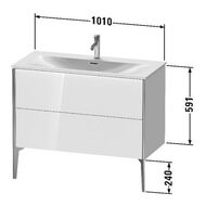   Duravit XViu 1010591480 2 ,  / XV43030B122