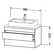    Duravit DuraStyle (900512478) 2 ,   DS530802222