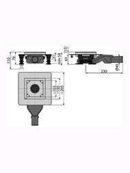   Alcaplast APV110 (130130/40)  ,  ,  