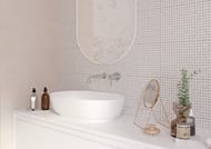   Gracia Ceramica Galaxy light pink mosaic wall 02 (250600)  (..)