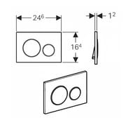 GEBERIT Sigma20  ,  ,  /   115.882.KH.1