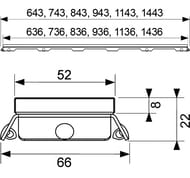     TECEdrainline 1500,   601590