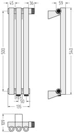  -0   500135 (3 ) ., EU50  , 3/4", 00-0321-5003