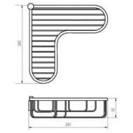 Migliore Complementi -   30x30x9   ML.COM-50.901.BR