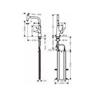  Hansgrohe Talis Select M51   300  ,  73853800