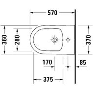   DURAVIT ME by Starck 370570295  , . . 22881500001