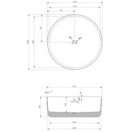   Abber Stein 1500x1500x550 . , :  AS9679Blau