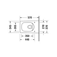   Duravit Viu 370570400 , HygieneGlaze, :  2511092000