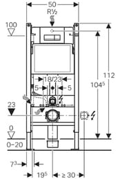 GEBERIT ""    Delta51   458.125.11.1