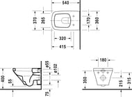   DURAVIT DuraStyle 370540345   2536090000