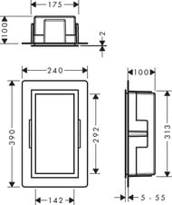 - Hansgrohe XtraStoris Individual 56094700 300150100   / .