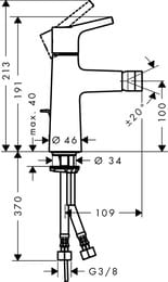  Hansgrohe Talis S 72200000  , ,   , 