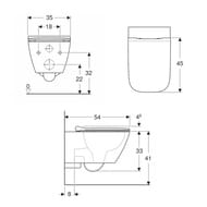   Geberit Smyle Square (350540330) ,  - 500.685.01.1