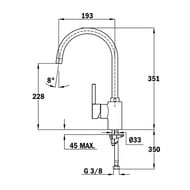    TEKA ARK 915 CHROME ,, , 239151200