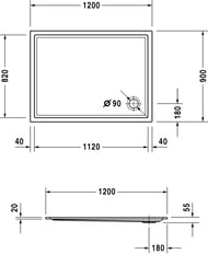   Duravit Starck 1200900 720122000000000