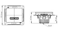  Systeme Electric GLOSSA USB 5/2100 25/1050   GSL000633