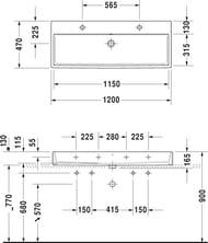  Duravit Vero Air 1200470 .., 2 .  2 .,   23501200241