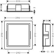 - Hansgrohe XtraStoris Individual 56097670 300300100   / .