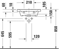  DURAVIT D-Neo 500400   ,  0742500000