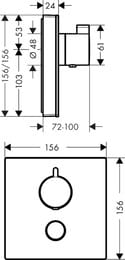  Hansgrohe ShowerSelect 15735600 , 1 , ., , /