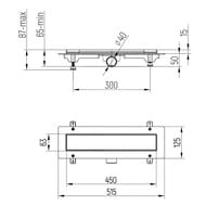   Paini Line  , L=450 , D40,  , CH450LN