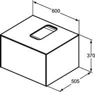    Ideal Standard CONCA (600x505x370) 1 ,  ,    T3928Y5