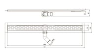     ACO ShowerDrain B L=685,  , , .  9010.78.70