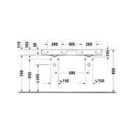   Duravit DuraSquare 1200470 2 ,  ,  WG 23531200411