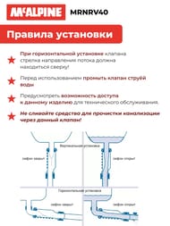   McAlpine MACVALVE    =40, -, MRNRV40