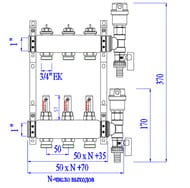   . VALTEC   1" 6 "" 3/4"  . VTc.589.EMNX.0606