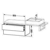    Duravit L-Cube 820400477 2 ,   LC582902222