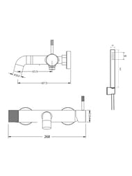    Boheme Uno 463-SGM Shine Gun Metall