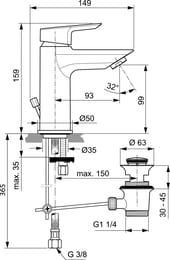 Ideal Standard TESI    A6557AA ,   99, /, 