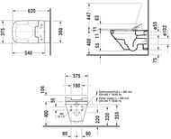   DURAVIT DuraStyle 376620345  - SensoWash 2537590000