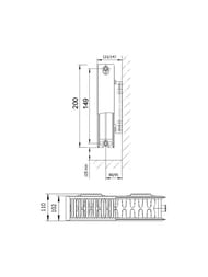   AXIS 22 200x1200 Ventil,  . 1/2, 1218 , ( )