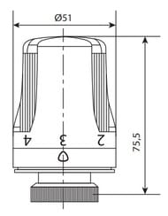   Royal Thermo  DE LUXE () 1/2" RTE 50.018